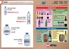 Ofertas y Promociones - Promociones Agua de Ribes